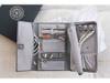 Estuche De Joyeria Saffiano Travel Gris) Ce-cuero-joyeria- 2