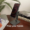 Soporte Para Telefono Ajustable Compatible Negro 1