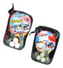Set Ping Pong En Cartuchera Paletas Con Pelotas Red Soportes 4