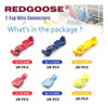 Redgoose Juego Surtido De Terminales De Pala De Cable Elctri 1