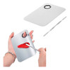 Paleta Mezcladora De Maquillaje Con Espátula, Rectangular 0