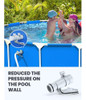 Poolhacker Soporte De Tubería De Piscina, 2 Piezas De Soport 4