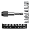 Adaptador Porta Puntas Con Seguro Magnético 1/4 + 8 Puntas 0