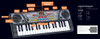 Teclado Musical Infantil 37 Teclas Com Microfone Dm Toys 3