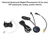 Medidor De Medidor De Termômetro Digital De Motocicleta 12v 2