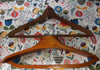 2 Antiguas Perchas De Madera De Sastrería 0 2 Antiguas Perchas De Madera De Sastrería 0