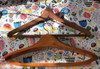 2 Antiguas Perchas De Madera De Sastrería 5 2 Antiguas Perchas De Madera De Sastrería 5