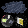 Suporte De Pvc Transparente Para Prateleira De Arame 50x42mm 2