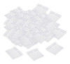 Suporte De Pvc Transparente Para Prateleira De Arame 50x42mm 7