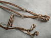 Riendas Con Cabezada Rienda Esterillada Argollas De Bronce 3