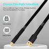Monosaudio Cable Usb De Cobre 4n 99,998% Ofc, Cable De Trans 2