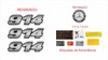 Kit Adesivo Resinado Emblema Mercedes Benz 914 + Logo 1