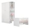Jogo De Quarto Bebê Berço E Guarda Roupa Nicho 5
