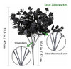 Greentime - Ramo De Tallos De Eucalipto Artificiales De Flor 1