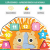Leãozinho Aprendendo As Horas Atividade Montessori Mdf Nig 2
