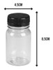 Kit 20un. Frascos 80ml Plastico Com Tampa Rosqueavel 4