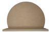 Cuadro Medio Círculo Con Repisa ,mdf 6 Mm Cod 13001515 0