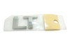 Emblema Cromado Lt Tampa Porta Malas Chevrolet Onix 3