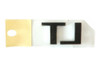 Emblema Cromado Lt Tampa Porta Malas Chevrolet Onix 5