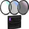 Filtro P/lente Alturafoto Kit 58mm Uv/cpl/nd4+bolsa+paño 0