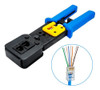 Alicate De Crimpar Rj45, Rj12 E Rj11 Azul 1