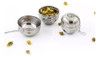 3un Infusor De Chá Inox Coador Peneira Ervas Difusor 5