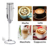 Luukmonde Espumador Eléctrico Leche Acero Inoxidable 1