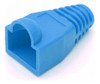 Kit Com 100 Capa Para Plug Modular Rj-45 Azul 1