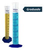Nalgon Proveta 50ml Graduada De Plástico Graduada Com Base 7