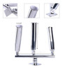 Plata Acero Inoxidable Altamente Pulido Soporte Trident Con 0