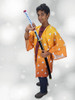 Katana Giyuu Tomioka Demon Slayer Lâmina Bambu Cosplay 1 Katana Giyuu Tomioka Demon Slayer Lâmina Bambu Cosplay 1