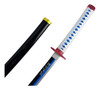 Katana Giyuu Tomioka Demon Slayer Lâmina Bambu Cosplay 4 Katana Giyuu Tomioka Demon Slayer Lâmina Bambu Cosplay 4