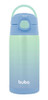 Copo Garrafa Térmica Infantil Com Canudo 400ml Azul - Buba 1