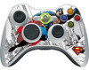 Dc Comics Superman Xbox 360 Controlador Inalambrico Skin Fly 0