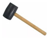 Martillo Maza De Goma 500grs Mango Madera 1