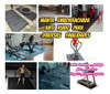 Manta Emborrachada 13.00x1.00mts Para Academia Forrar Piso 5