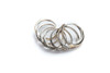 Anillos Triple Circon 2