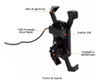 Soporte De Celular Gps Para Moto Con Cargador Usb 3
