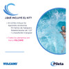 Kit Limpieza Vulcano Piletas: Limpiafondo + Manguera 10mt 1