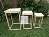 3 Mesas Candy Bar Cubo!! 1