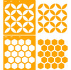 Stencils Decorativos, Plantillas, Patrones 30x30 X 2 Diseños 0
