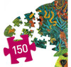 Puzzle Art Con Forma Camaleon 150 Piezas Djeco 3