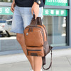 Mochila Tipo Tiracolo Pequena Tiracolo Para Homens Marrom 6