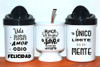 Set: Yerbera + Mate + Azucarera - Frases - 4