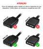 Adaptador De Controladoras 6 Pinos Tipo Rgb 12v 4 Pinos Led1 5