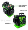 Nivel A Laser Verde 12 Linhas Profissional 3d + Tripé 1