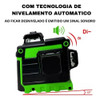 Nivel A Laser Verde 12 Linhas Profissional 3d + Tripé 2