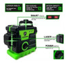 Nivel A Laser Verde 12 Linhas Profissional 3d + Tripé 6