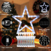 Gogsic Decoracin De Navidad Para Exteriores, Cadena De Luces 3