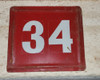 Numeros En Chapa 18 X 18 Cns Cada Una 1